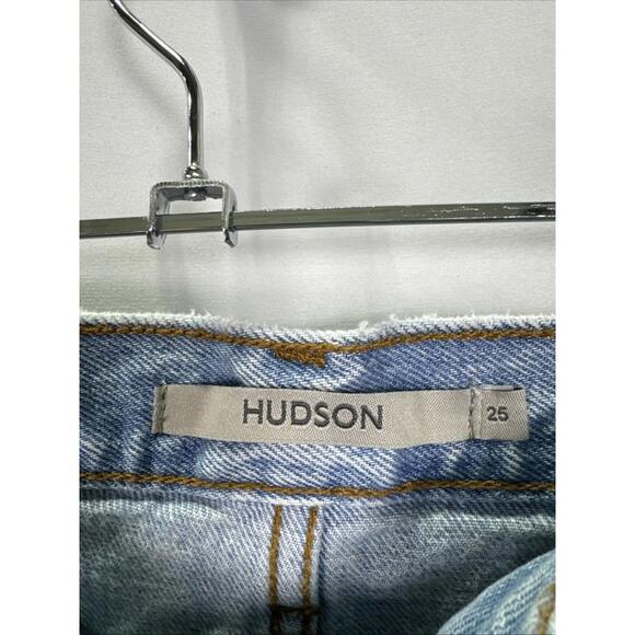 Hudson Blue Bailey Relaxed Barrel Jeans Size 25 As-is Condition - Picture 4 of 12